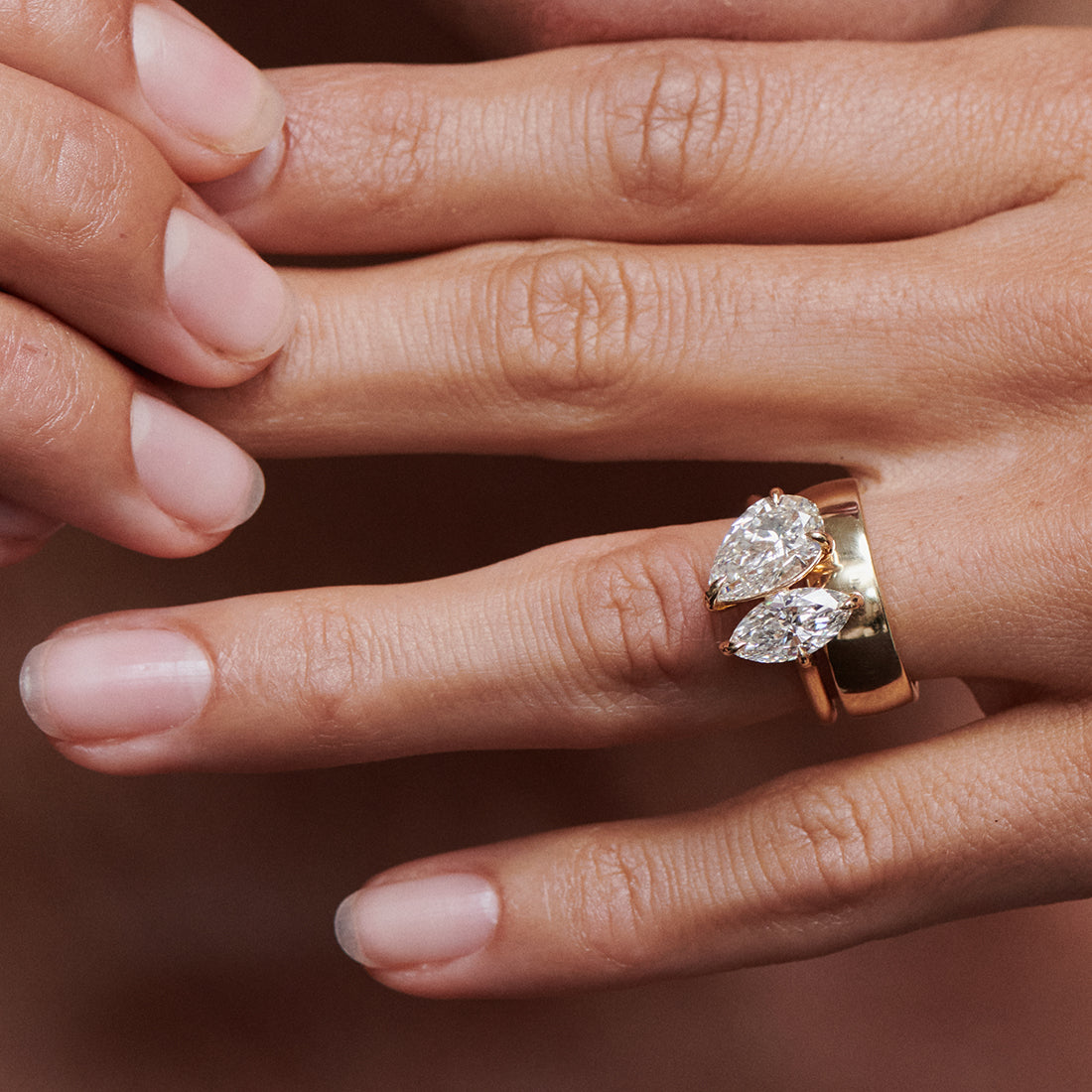 3.4ct Ring and Bold Classic Ring