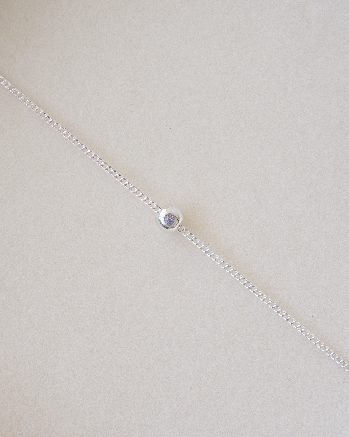 Tiny Birthstone Bead | Archive Tanzanite Bracelet