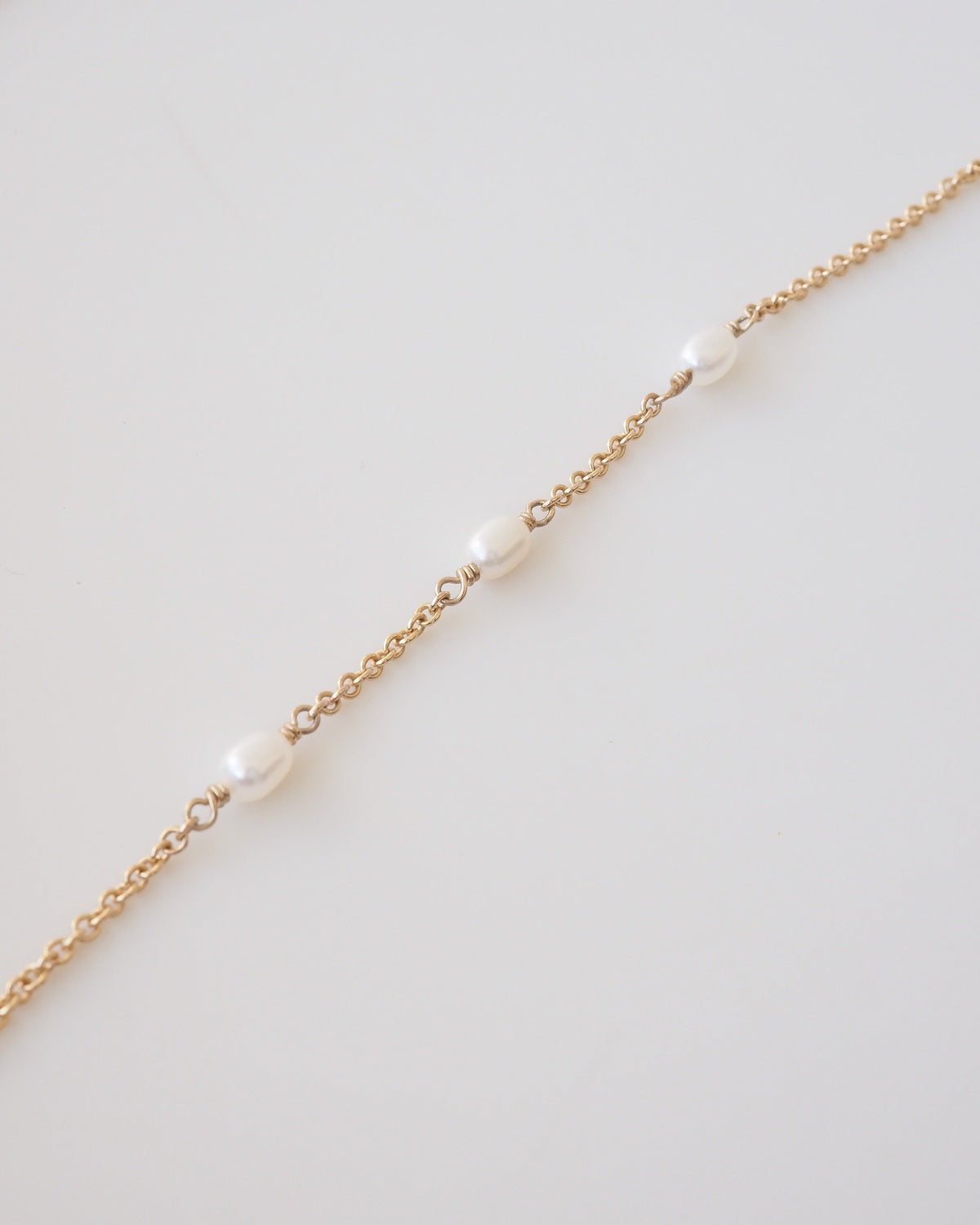 Trio Pearl Necklace | Archive Fixed Necklace