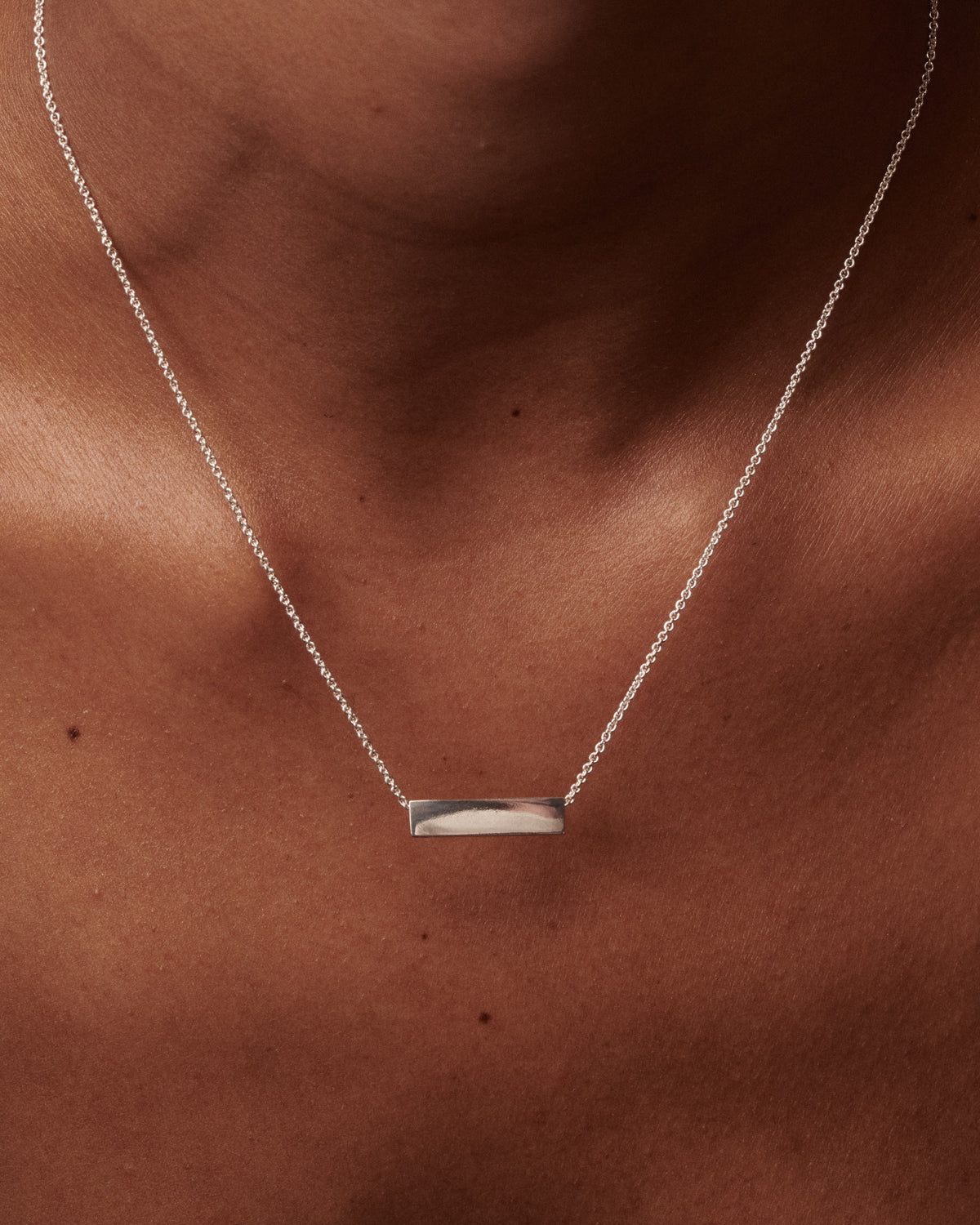 Plate Necklace | With Optional Engraving