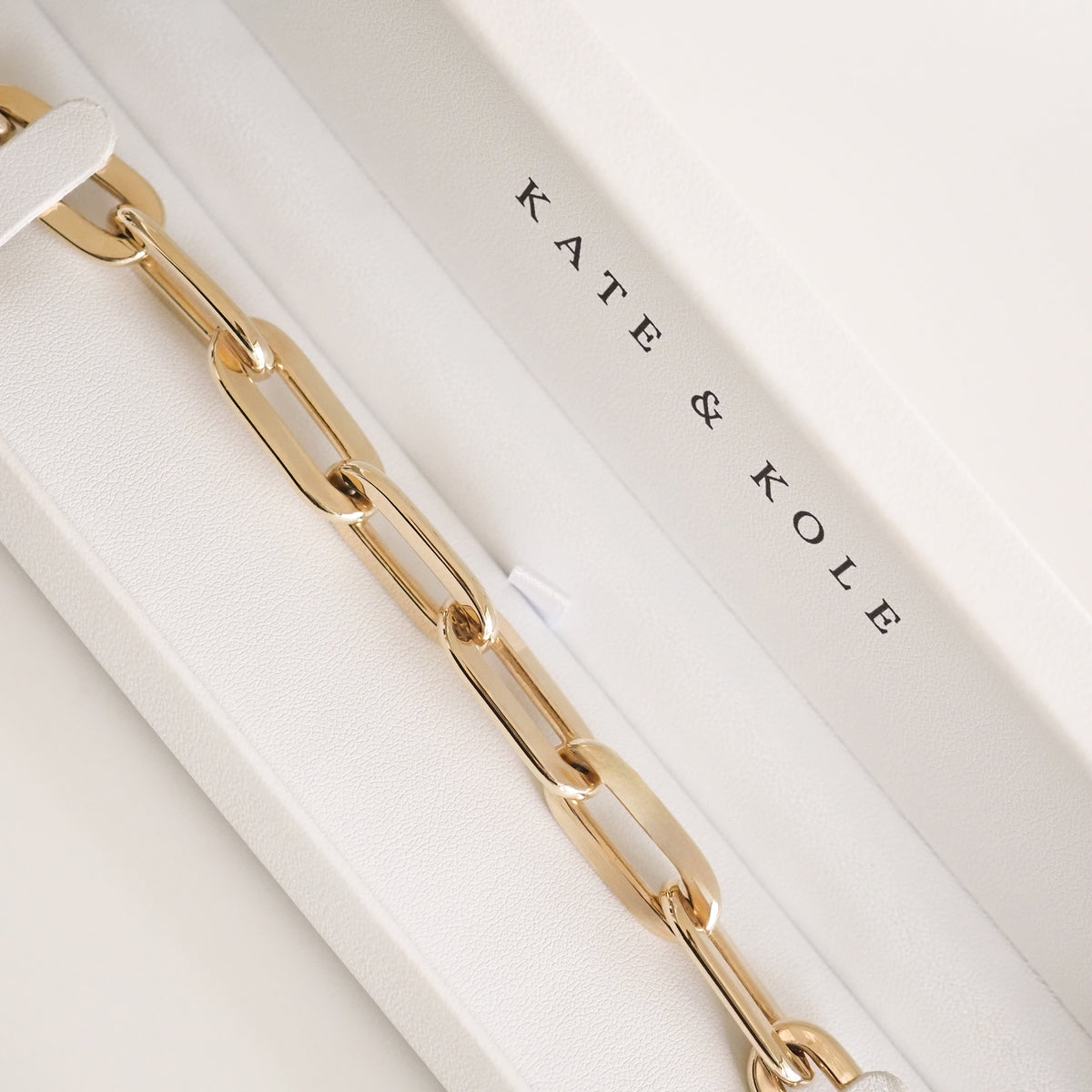 Bold Paper Link Bracelet