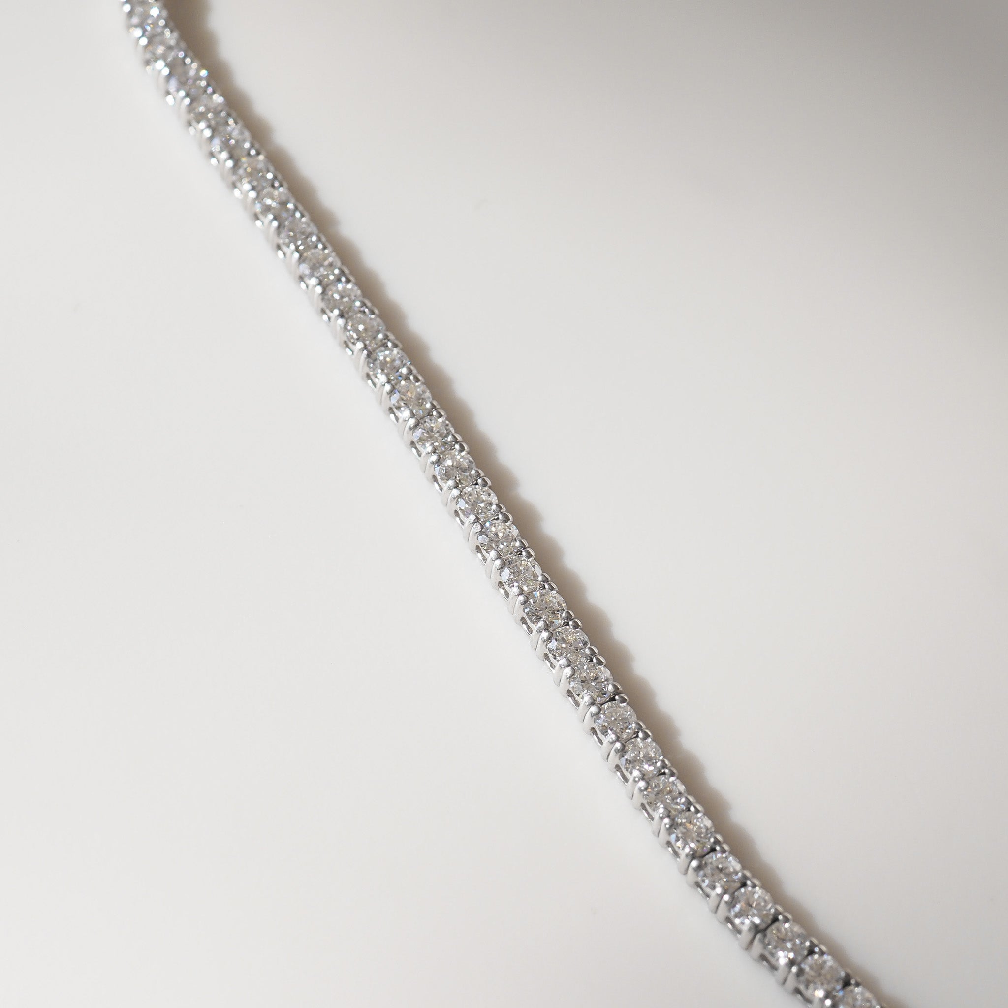 Tennis Necklace | 11ct Round Lab-Grown Diamond Necklace