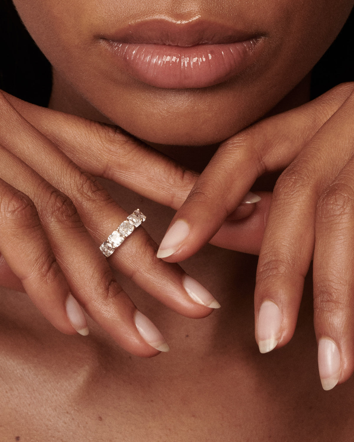 Lula Ring | Square Cushion Lab-Grown Diamond