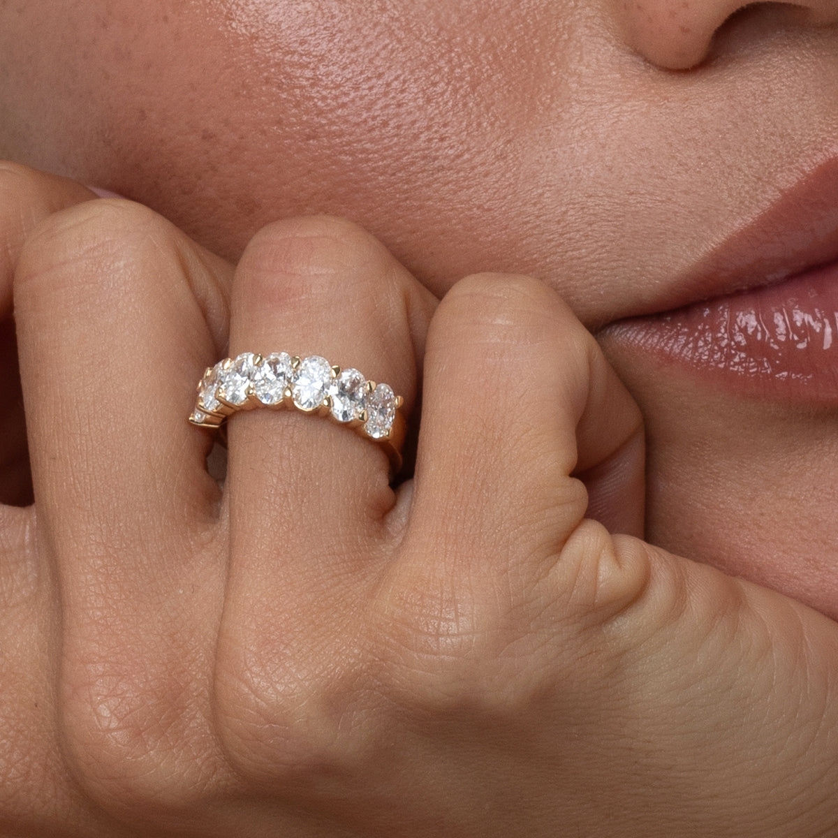 Camille Ring | Oval Diamond Ring
