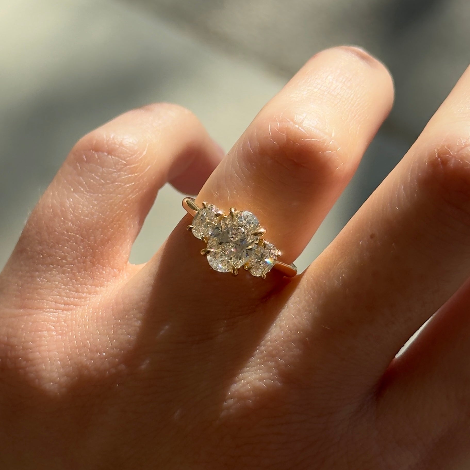 Ava | 2ct Oval Lab-Grown Diamond Ring