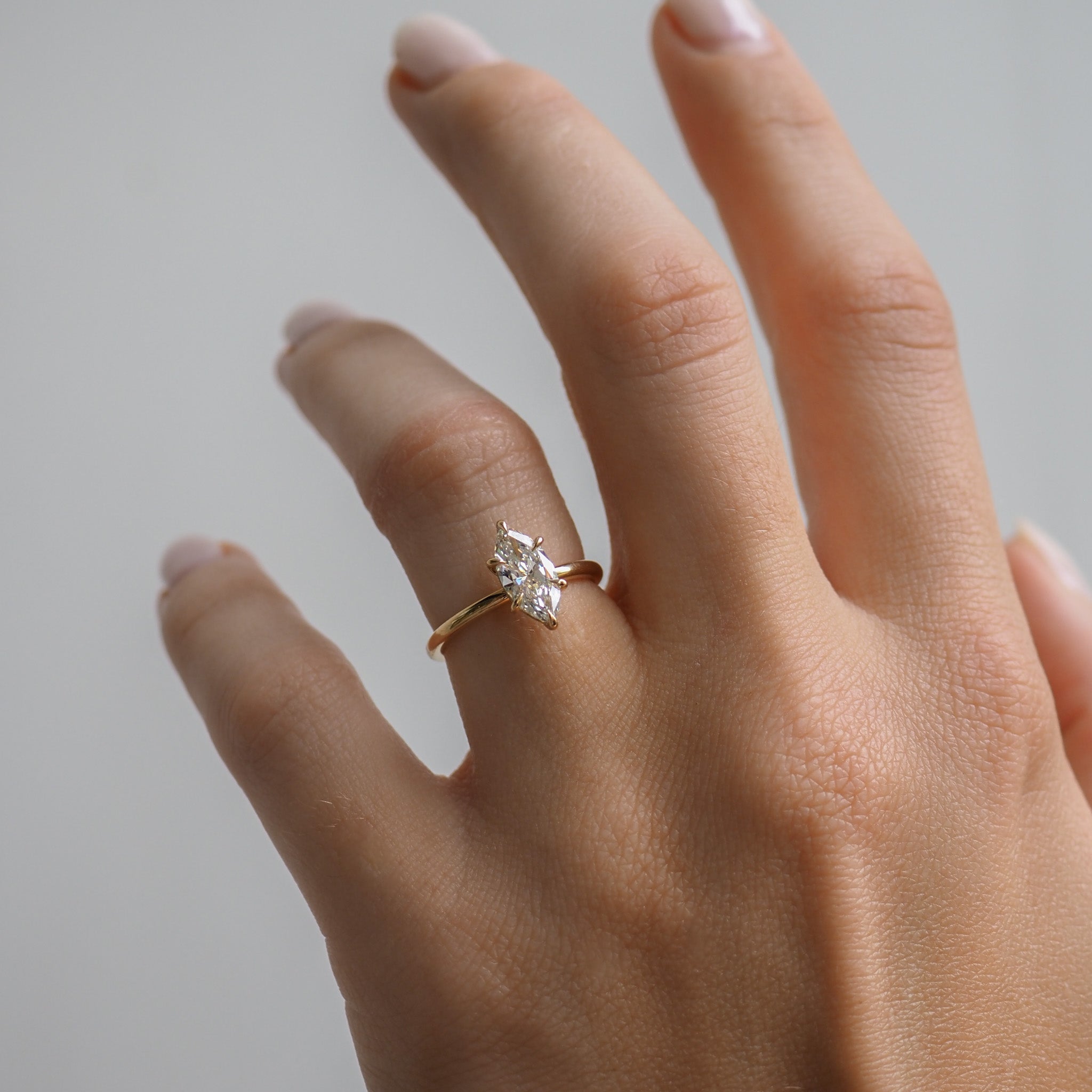 Mia | 1ct Marquise Lab-Grown Diamond Ring