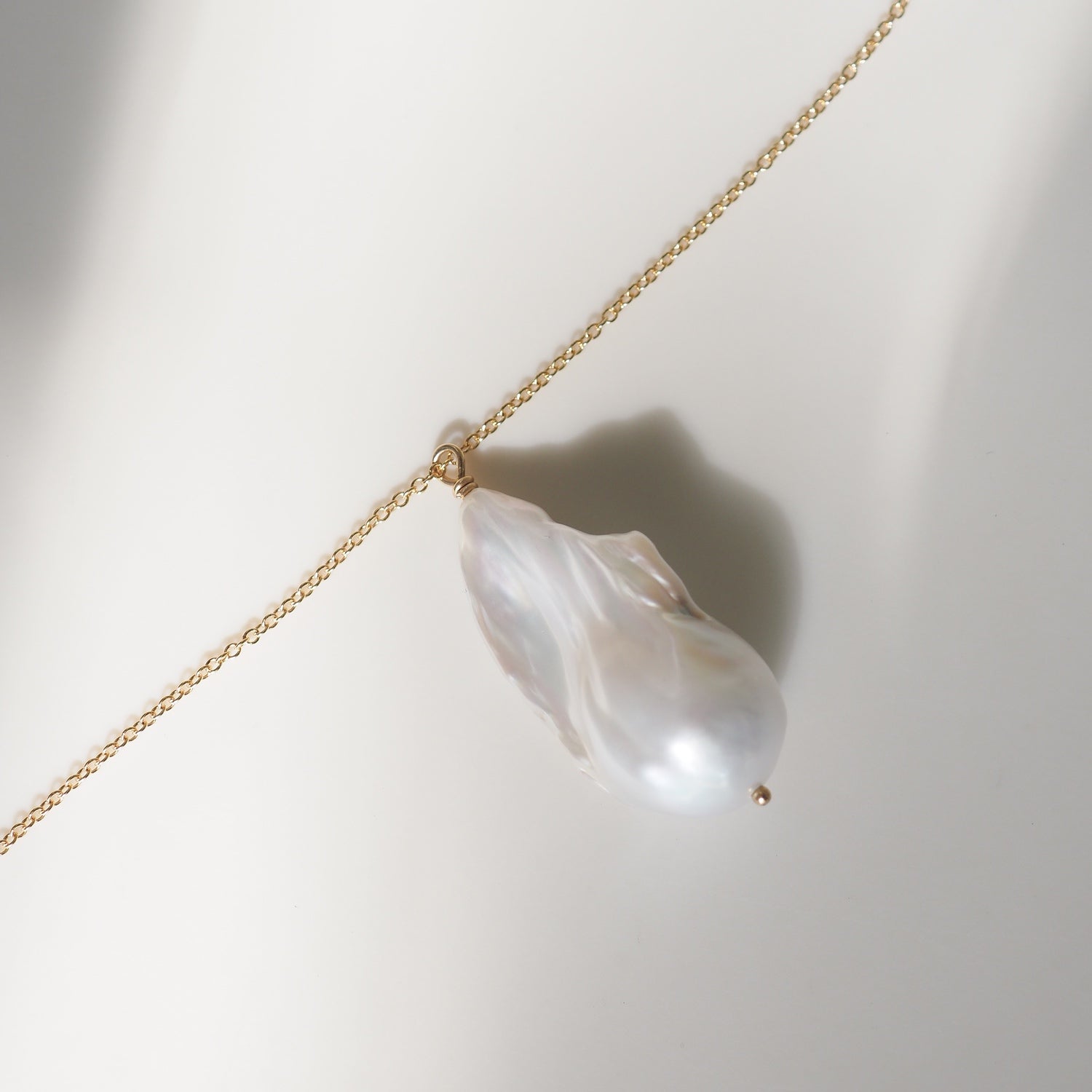 Baroque Pearl Pendant | Archive Pearl Necklace