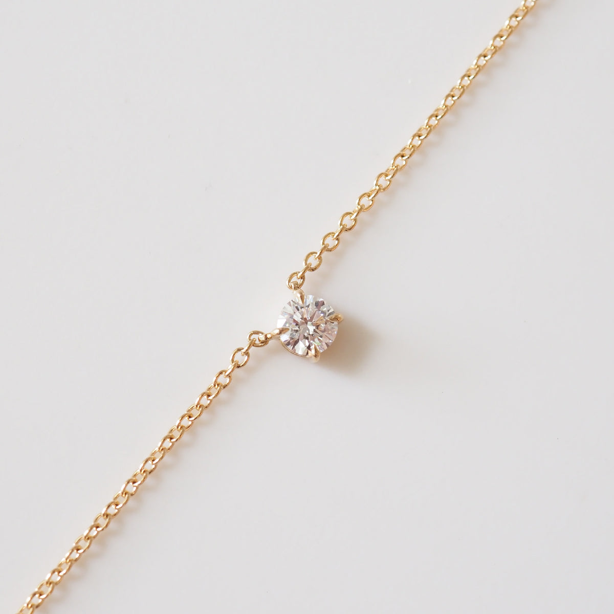Fixed Round Diamond Necklace | Archive 0.52ct Necklace