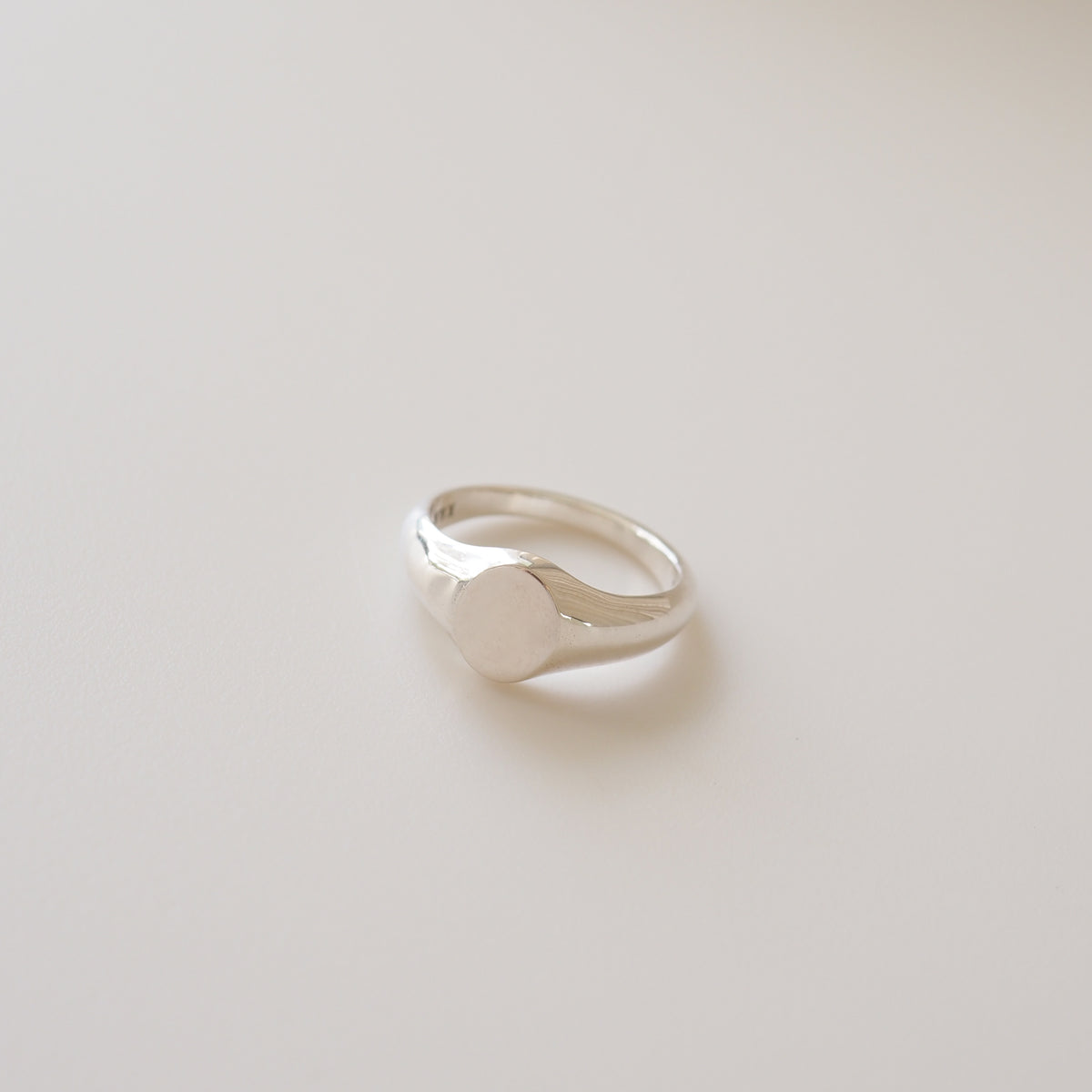 Small Oval Signet | Archive Solid Signet Ring