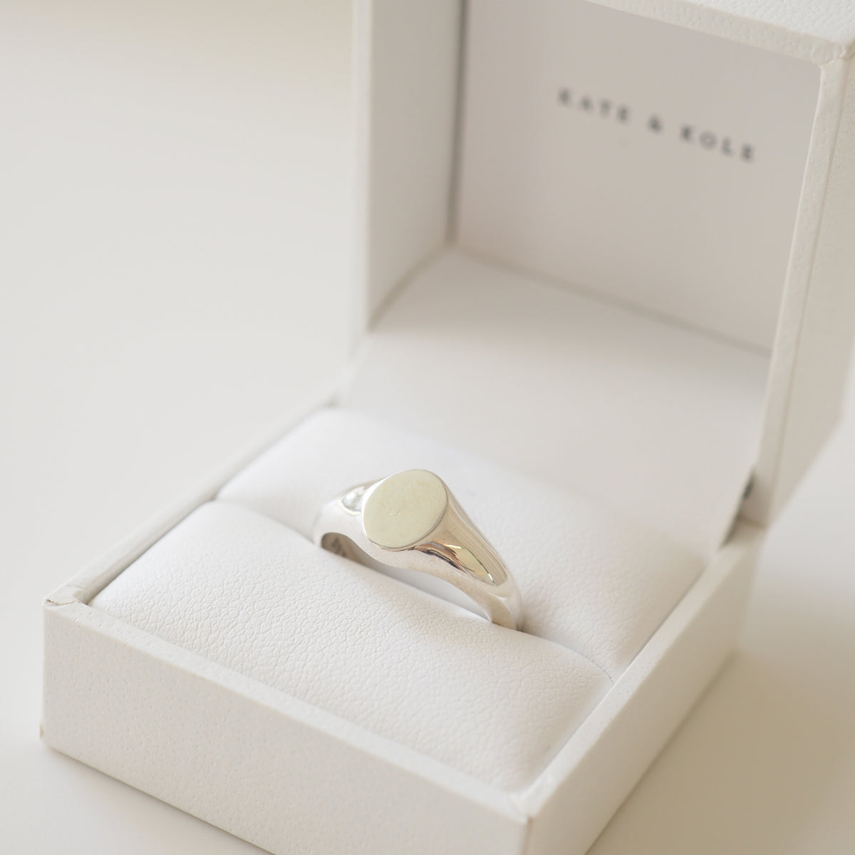 Small Oval Signet | Archive Solid Signet Ring